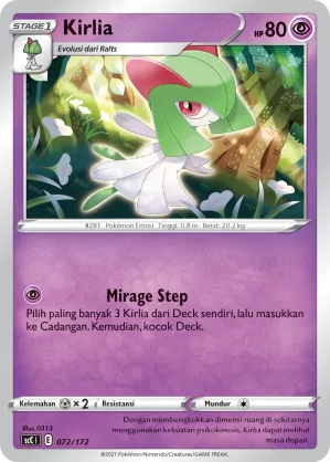 Kirlia (Evolution V Starter Deck 072/172)