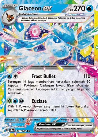 Glaceon ex (Terastal Festival ex 041/187)