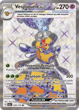 Vespiquen ex (Black Shine 200/170)
