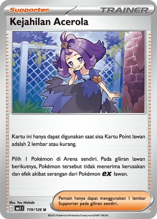 Acerola's Mischief (Mega Evolution 119/126)