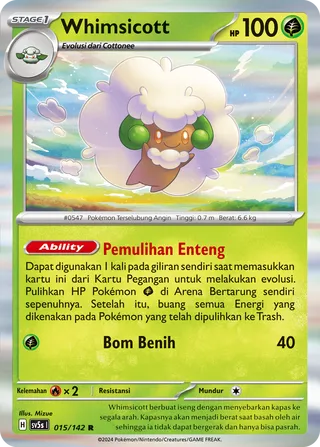 Whimsicott (Ace Paradox 015/142)