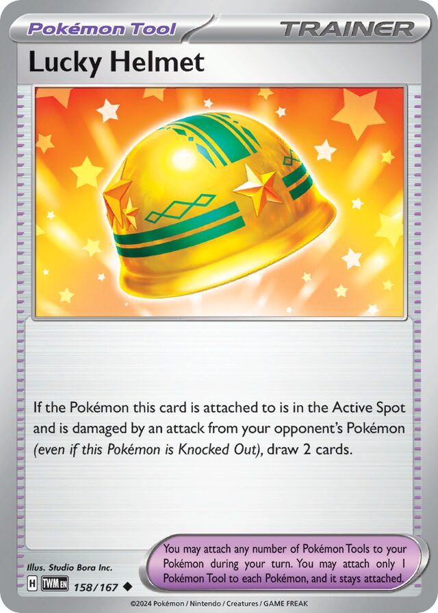 158/167 Lucky Helmet TWM Uncommon