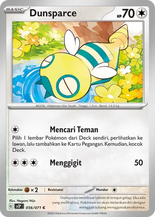 Dunsparce (Snow Hazard 056/071)
