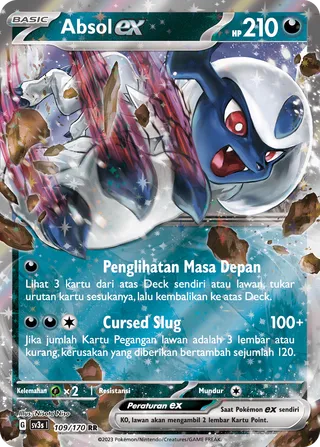 Absol ex (Black Shine 109/170)