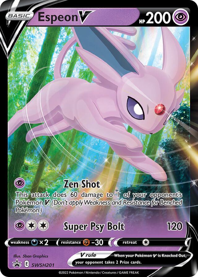 SWSH201 EspeonV SSP PROMO