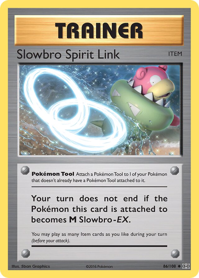 Slowbro Spirit Link Evolutions 86/108 Uncommon