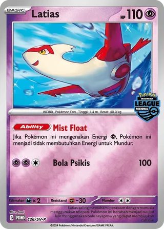 Latias (Scarlet & Violet Promos 126/SV-P)