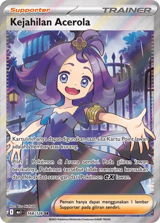 Acerola's Mischief (Mega Evolution 168/126)