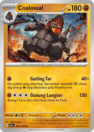 Coalossal (Ace Paradox 081/142)