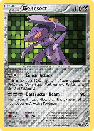 Genesect (XY Black Star Promos XY196)