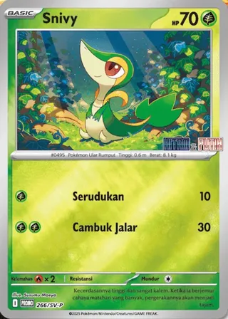Snivy (Scarlet & Violet Promos 266/SV-P)