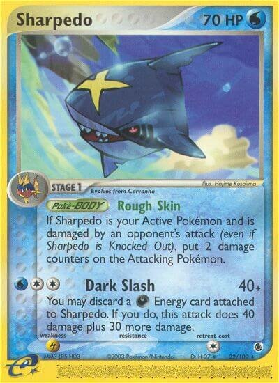 22/109 Sharpedo RS Rare
