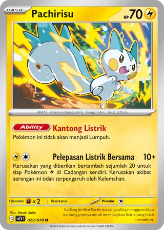 Pachirisu (Violet ex 029/078)