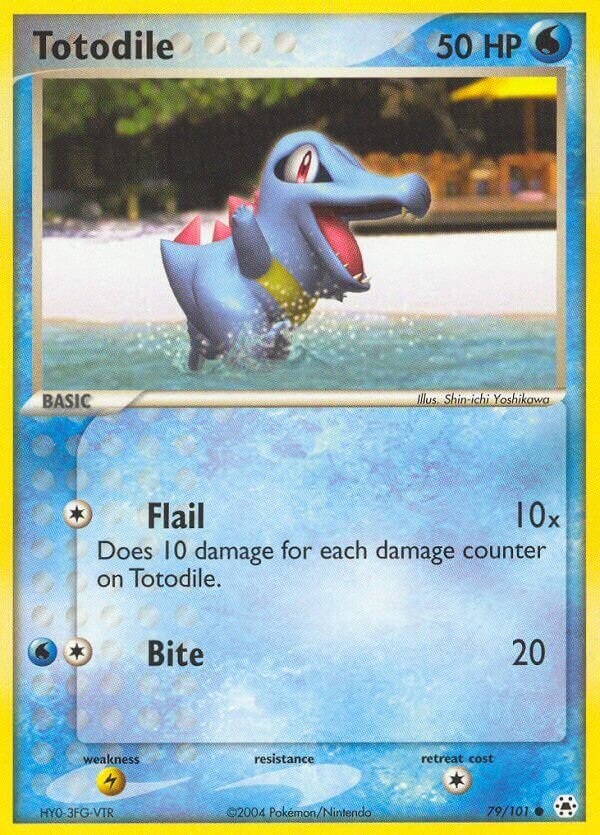 79/101 Totodile HL Common