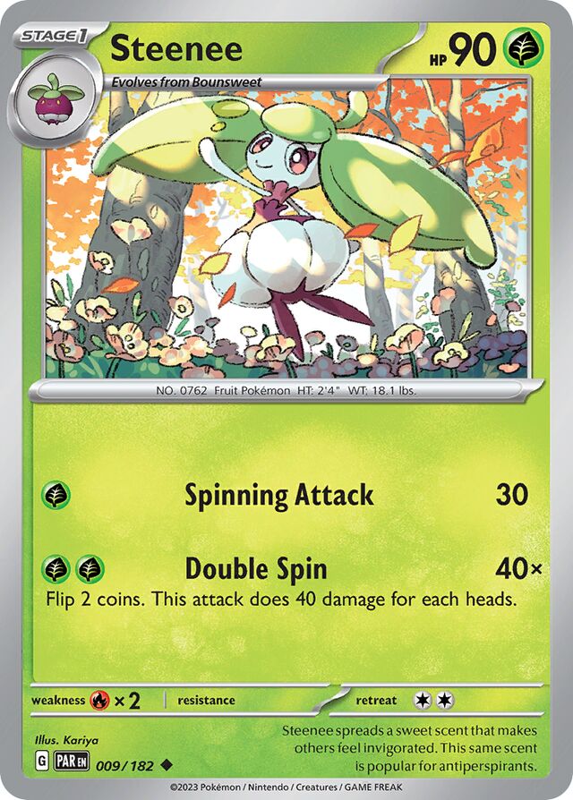 009/182 Steenee PAR Uncommon