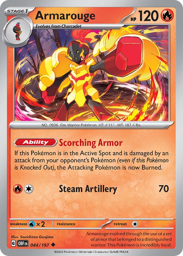 044/197 Armarouge OBF Uncommon