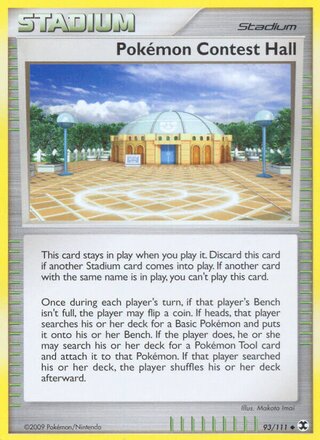 Pokémon Contest Hall (Rising Rivals 93/111)