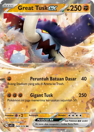 Great Tusk ex (Scarlet ex 049/078)