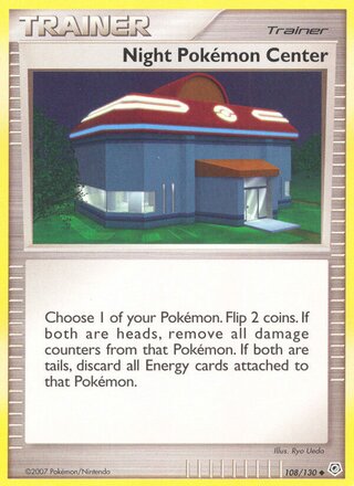 Night Pokémon Center (Diamond & Pearl 108/130)