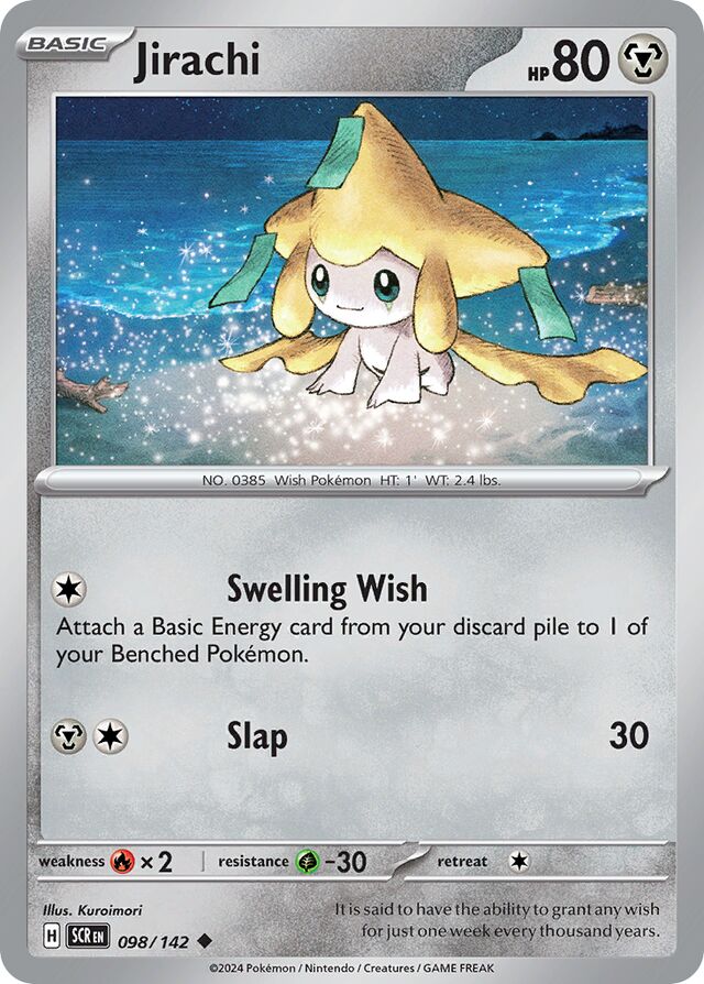 098/142 Jirachi SCR Uncommon