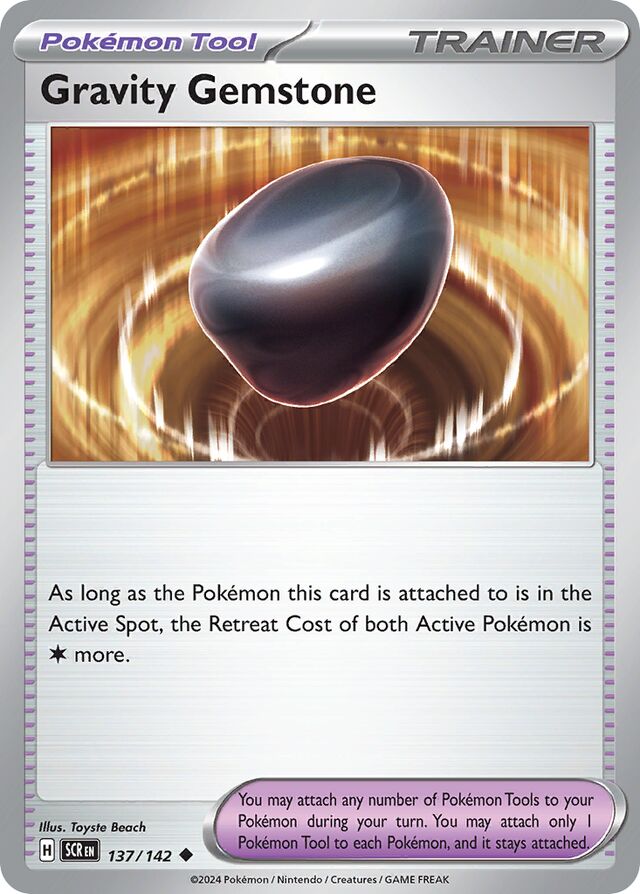 137/142 Gravity Gemstone SCR Uncommon