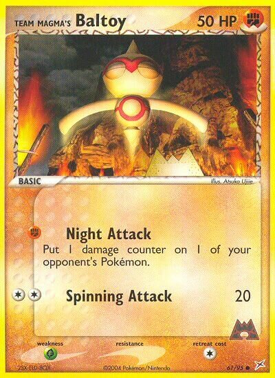 61/95 Team Magma's Baltoy MA Common