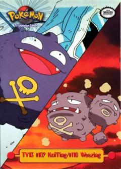 Koffing / Weezing (Topps Series 1 TV13)
