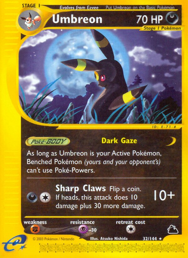Umbreon Skyridge 32/144 Rare
