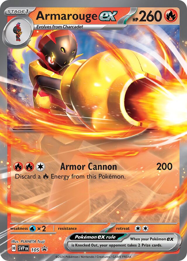 Armarougeex ["60" Armarouge Deck] SVP Black Star Promos 105