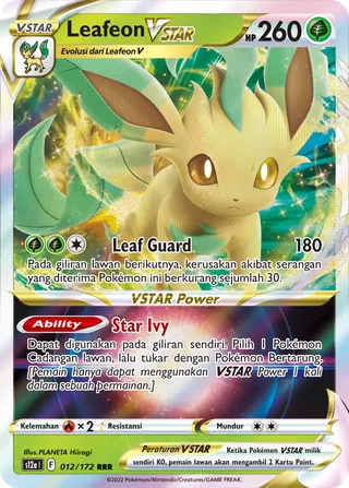 Leafeon VSTAR (VSTAR Universe 012/172)
