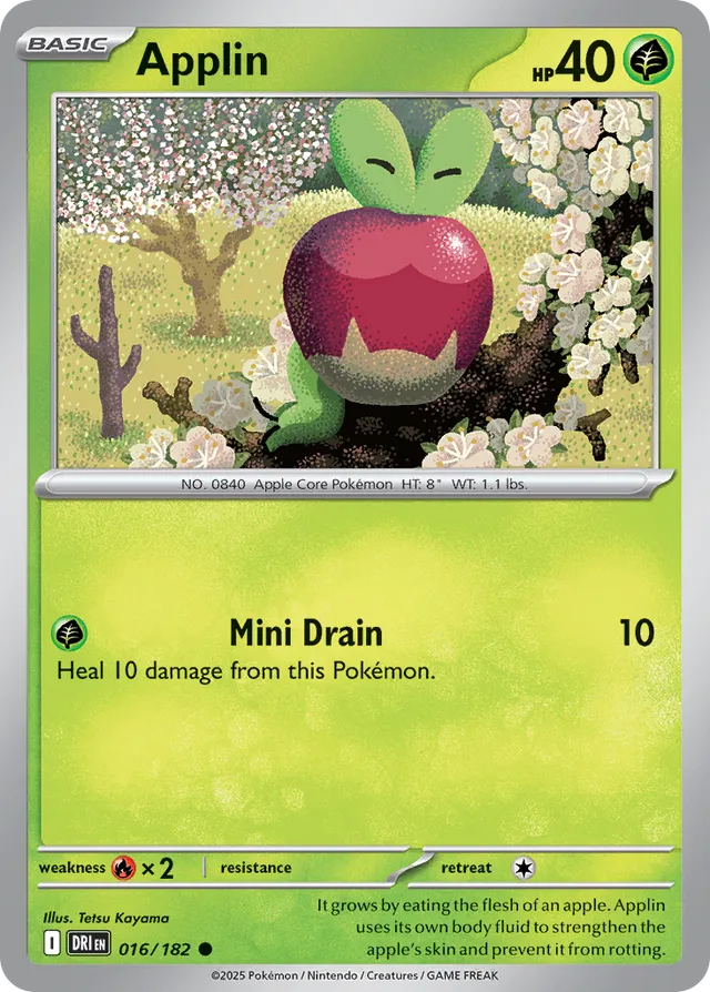 Applin Destined Rivals 016/182 Common