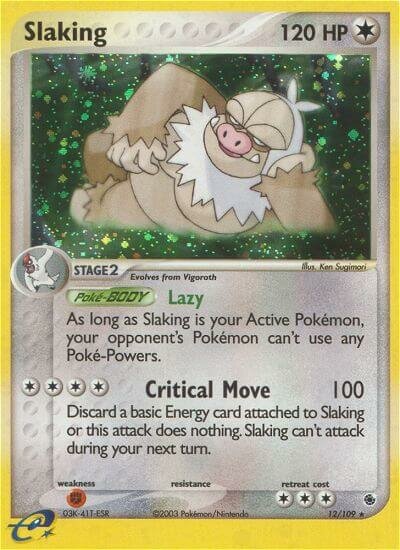 12/109 Slaking RS Rare Holo