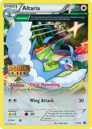 Card Mew XY110/183 da coleção XY Black Star Promos