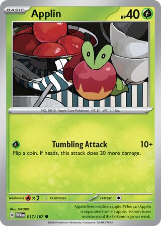Applin (Twilight Masquerade 017/167)
