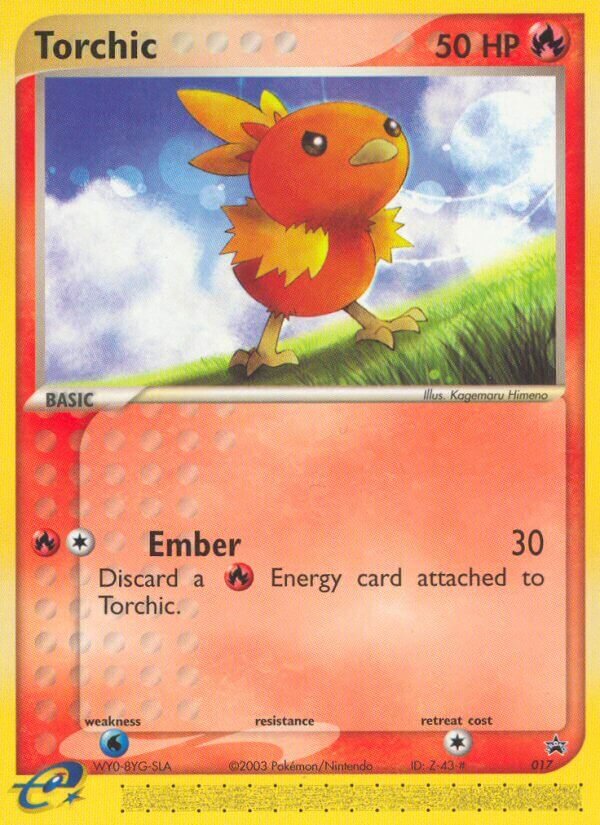 Torchic [Non Holofoil] Nintendo Promos 17 PROMO