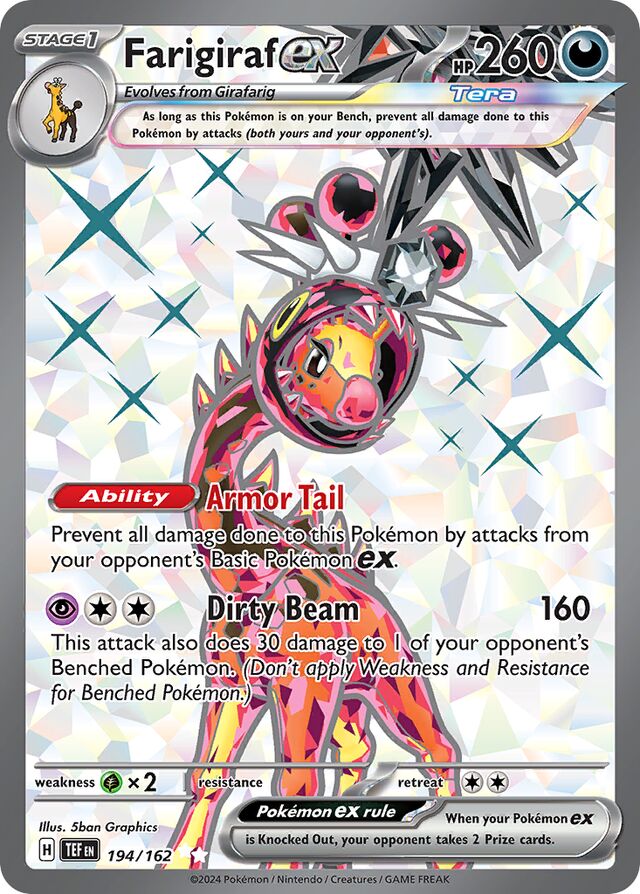 194/162 Farigirafex TEF Ultra Rare