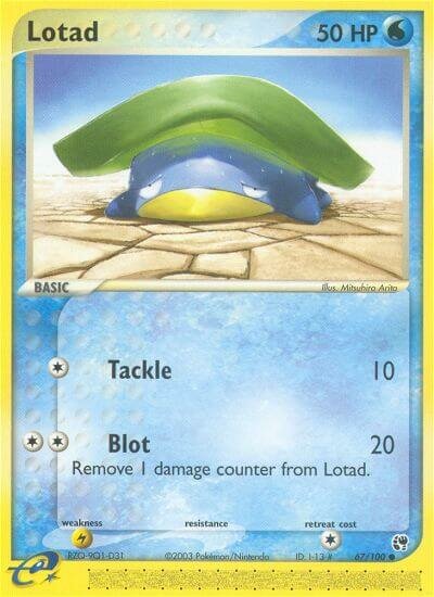 67/100 Lotad SS Common