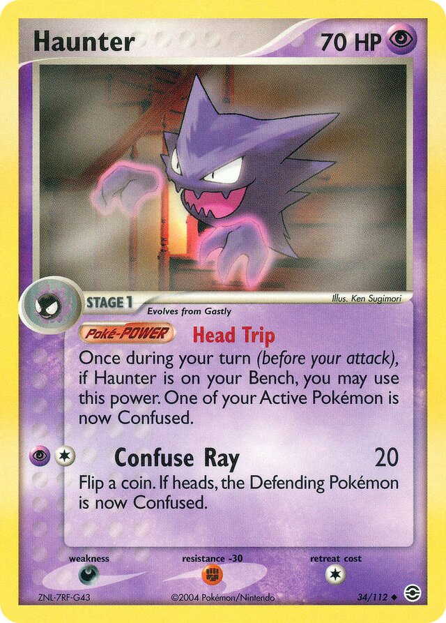 34/112 Haunter RG Uncommon