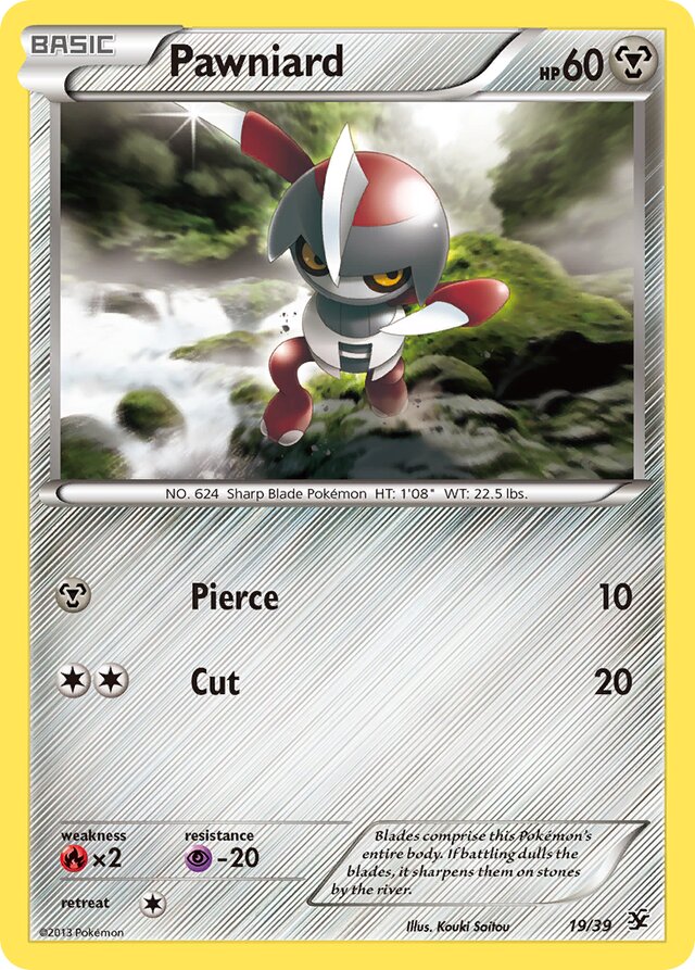 Pawniard Kalos Starter Set 19/39