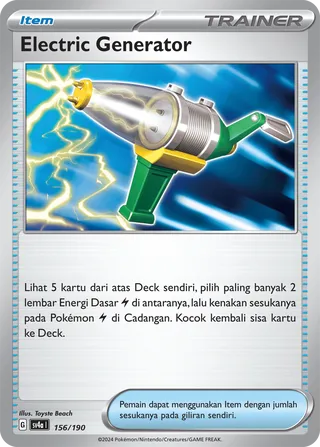 Electric Generator (Shiny Treasure ex 156/190)