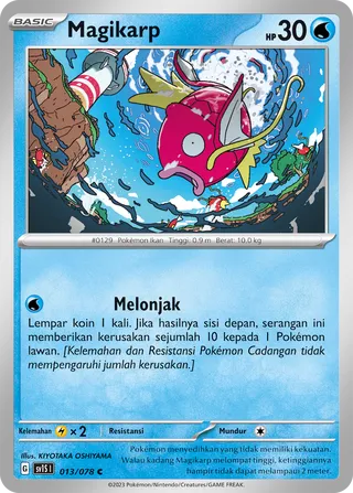 Magikarp (Scarlet ex 013/078)