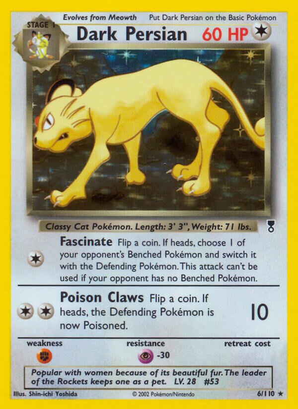 6/110 Dark Persian LC Rare Holo