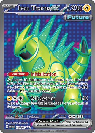 Iron Thorns ex (Twilight Masquerade 196/167)