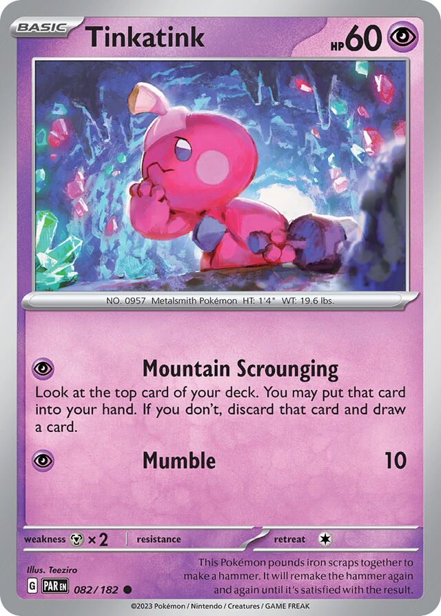 Tinkatink Paradox Rift 082/182 Common