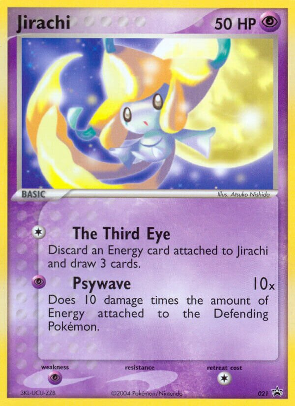 Jirachi Nintendo Promos 21 PROMO