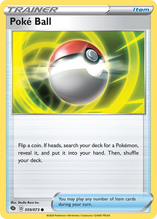 Poké Ball Champion's Path 059/073 Common