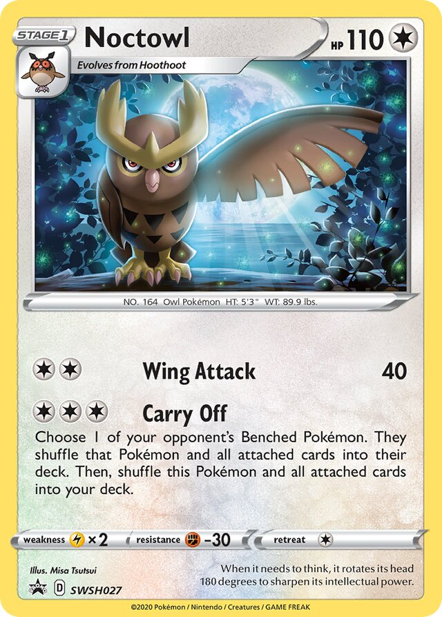 SWSH027 Noctowl SSP PROMO