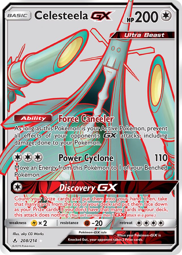 Celesteela-GX (Unbroken Bonds 208/214) – TCG Collector