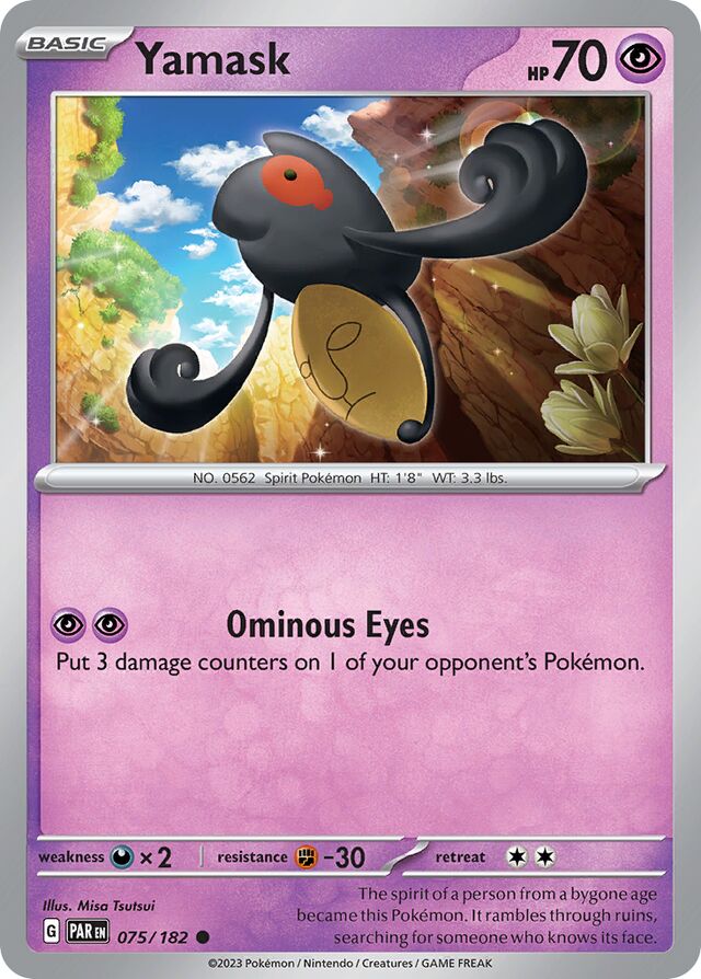 Yamask Paradox Rift 075/182 Common