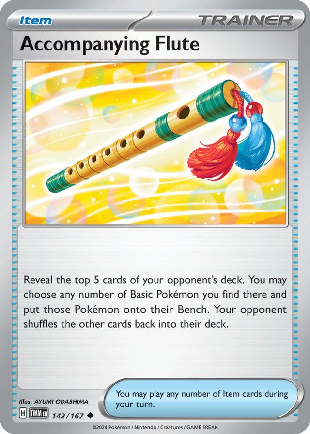 142/167 Accompanying Flute TWM Uncommon